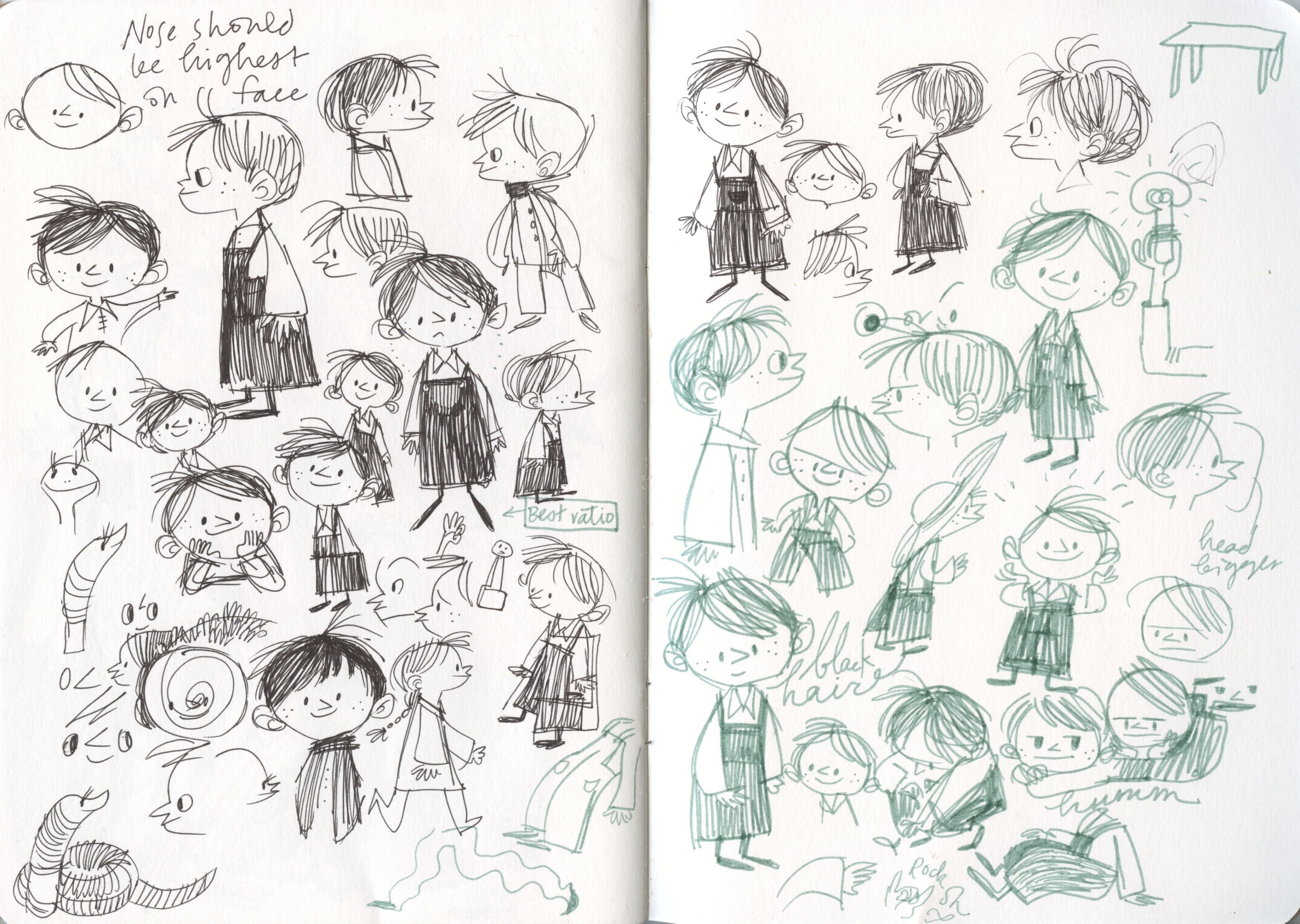 3431x2439 The Little Gardener An Interview With Emily Hughes (Part I) 7 - Gardener Sketch