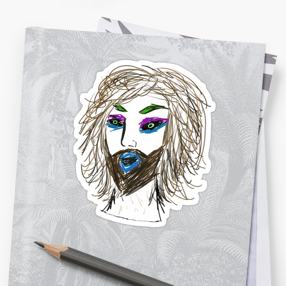 1000x1000 Pegatinas Sketch - Garyc Sketch