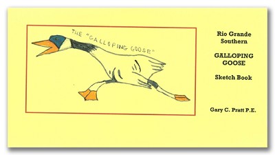 400x225 Rio Grande Southern Galloping Goose Sketch Book - Garyc Sketch