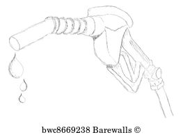 263x194 6,341 Gas Pump Nozzle Posters And Art Prints Barewalls - Gas Pump Sketch