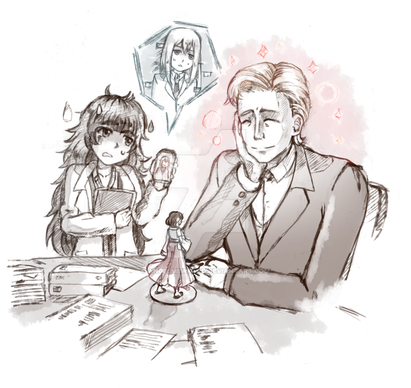 800x755 Steins Gate 0 Sketch By Angelmewkaro - Gate Sketch