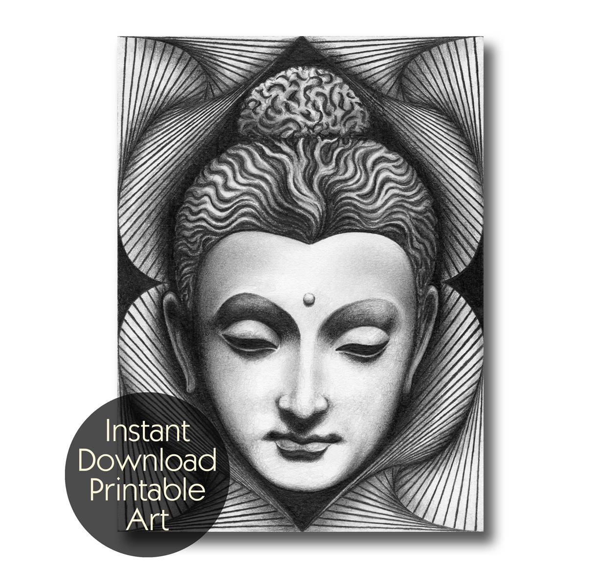 35+ Ideas For Creative Gautam Buddha Sketch Drawing