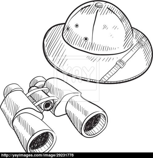 497x512 Safari Gear Sketch Vector - Gear Sketch