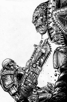 236x358 893 Best Gears Of War Images In 2018 Games - Gears Of War Sketches