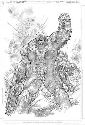 272x400 The Art Of Brian Ching Gears Of War - Gears Of War Sketches