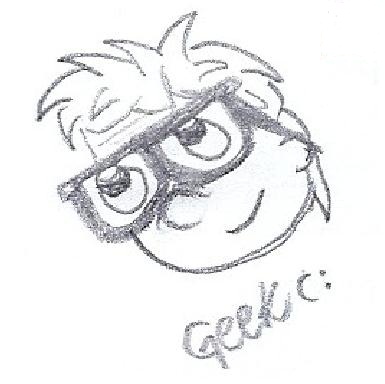 385x384 Geek Sketch By Lana By Dreamerlana - Geek Sketch