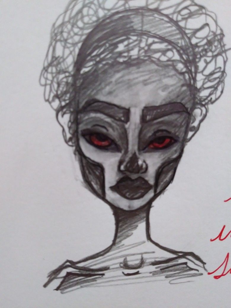 780x1040 Rough Character Design Reference Used Pencil Amp Gel Pen Sketch - Gel Pen Sketches