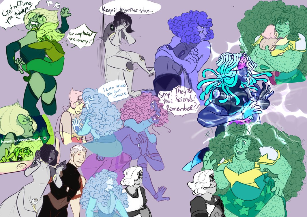 1064x751 Gem Sketch Dump 2 Maybe By Lewietoons - Gem Sketch