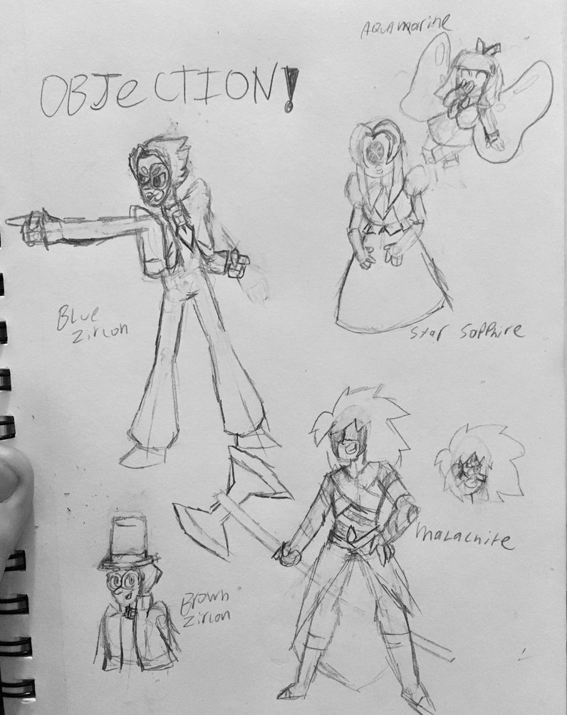 796x1004 Gem Sketches By Flamestar1031 - Gem Sketch