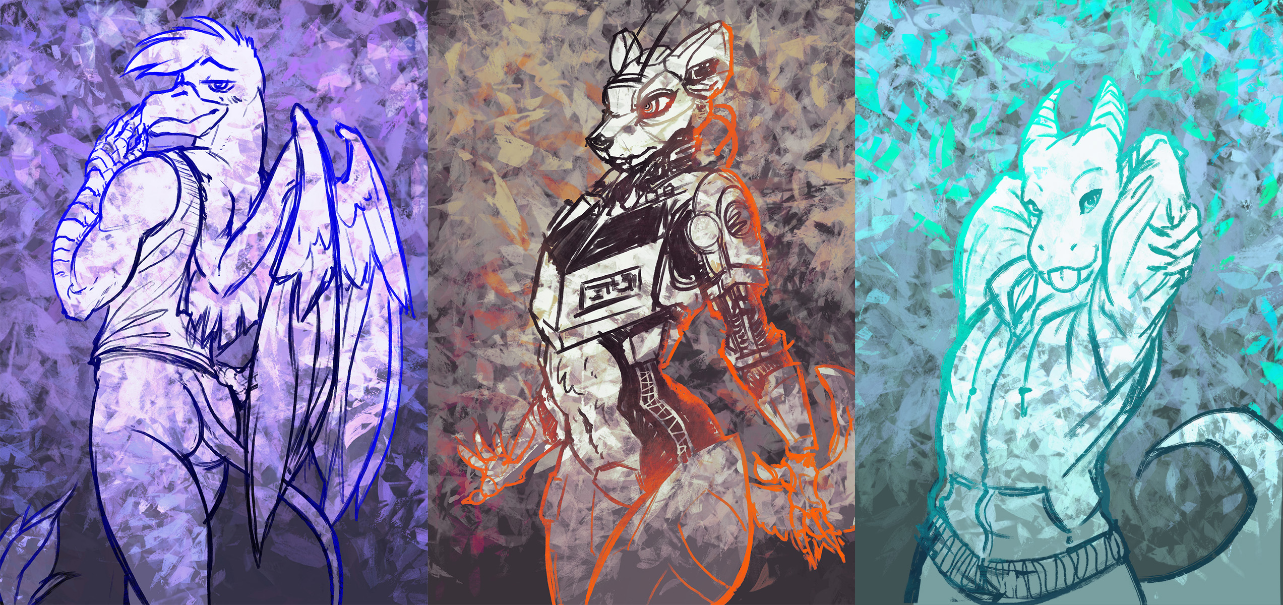 2545x1200 Slot Open - Gem Sketch