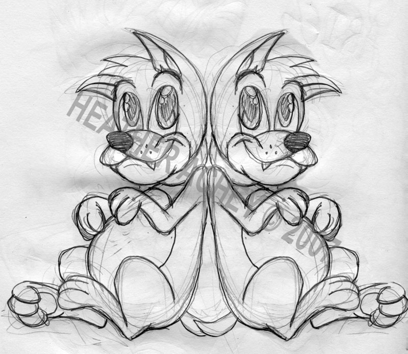 800x693 Gemini Sketch By Tibby101 - Gemini Sketch