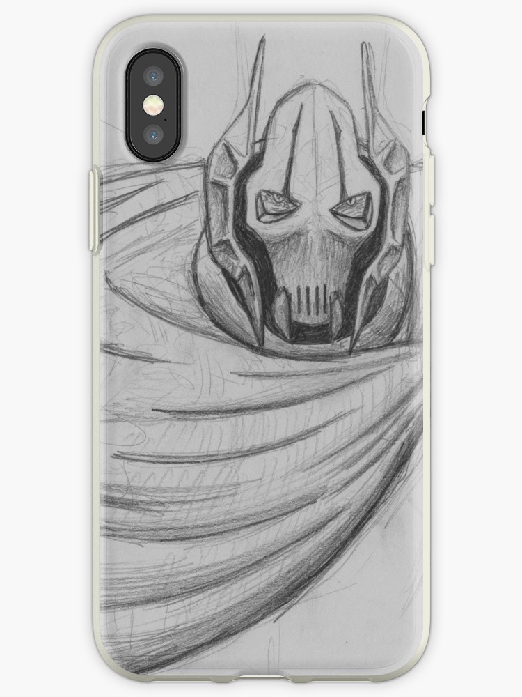 750x1000 General Grievous Sketch Iphone Cases Amp Covers By Josie Bedford - General Grievous Sketch
