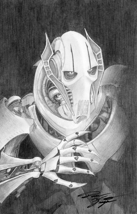 474x741 General Grievous Sketch - General Grievous Sketch