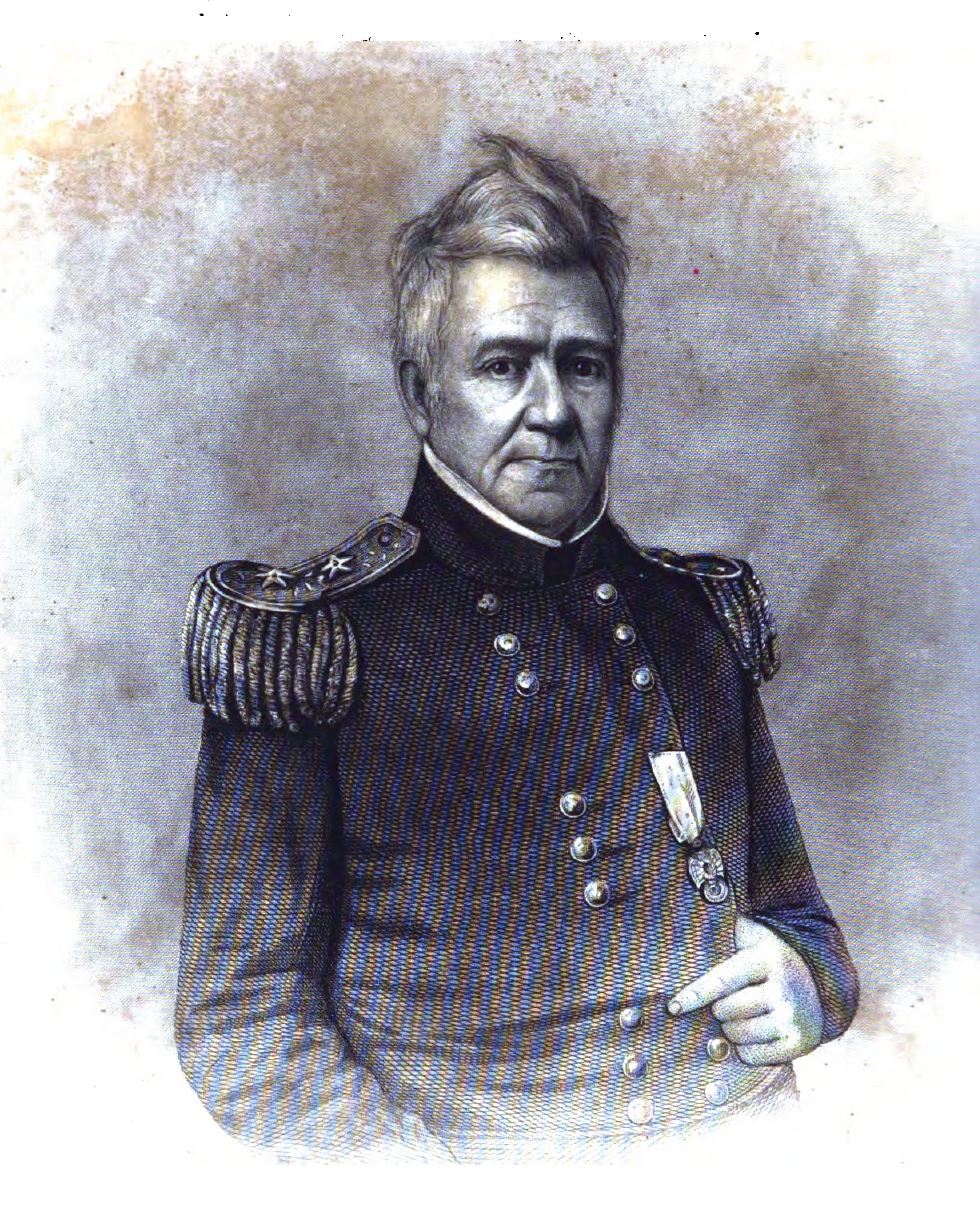 2451x3013 Filea Sketch Of General Nathan Towson.jpg - General Sketch