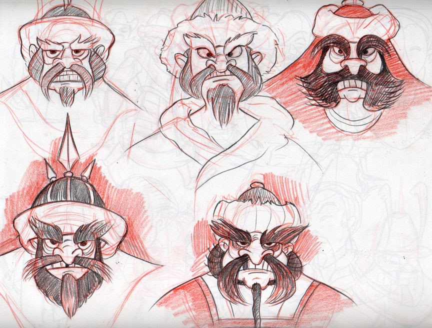 864x656 Matt Doering Artwork And Sketches Genghis Khan - Genghis Khan Sketch