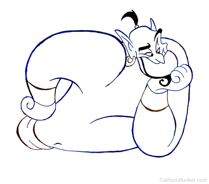 831x735 Genie Sketch - Genie Sketch
