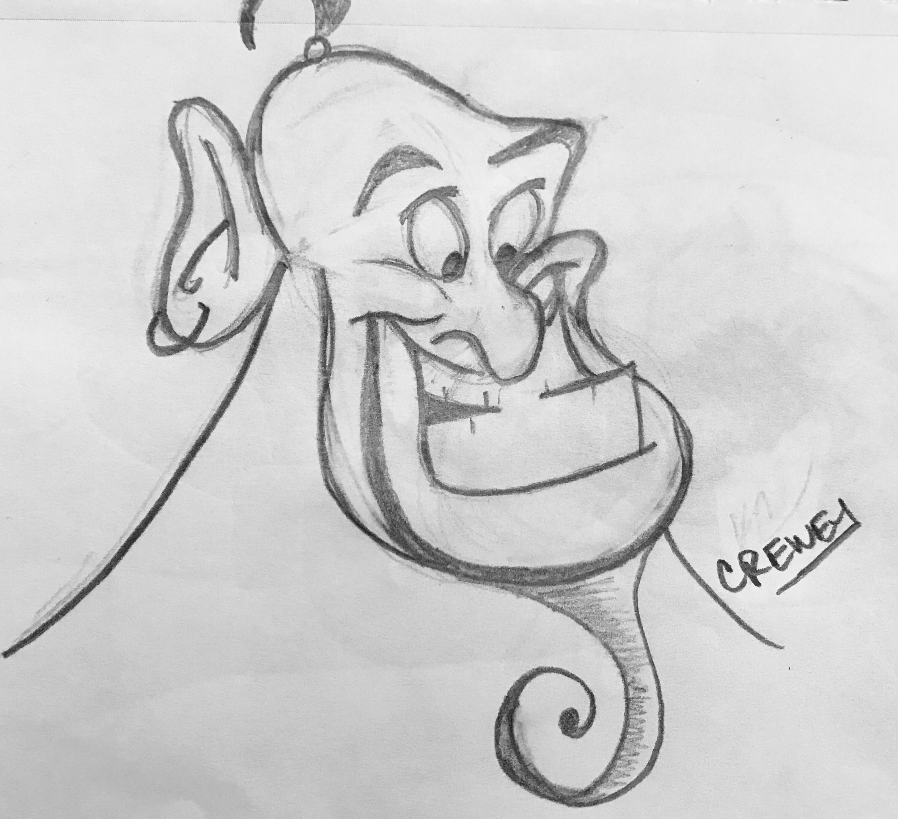 3021x2755 Genie Sketch - Genie Sketch