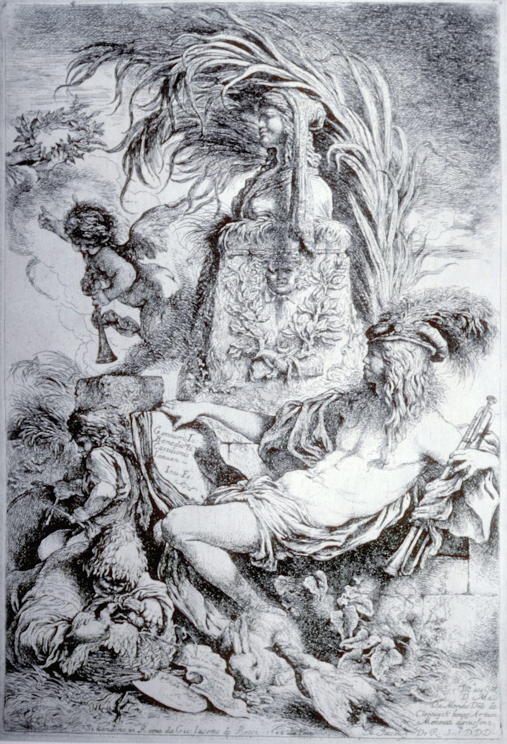 1023x1500 The Genius Of Castiglione Giovanni Benedetto Castiglione (Il - Genius Sketch