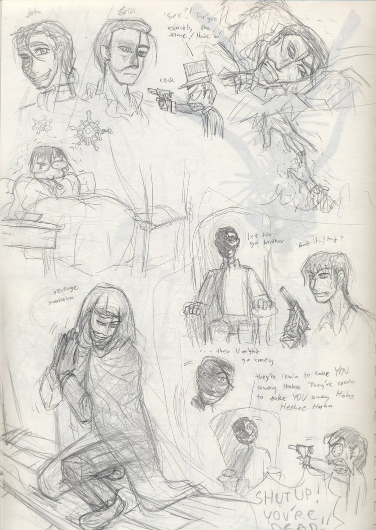 753x1061 Unseen Genius Sketches 4 By Inyuji - Genius Sketch