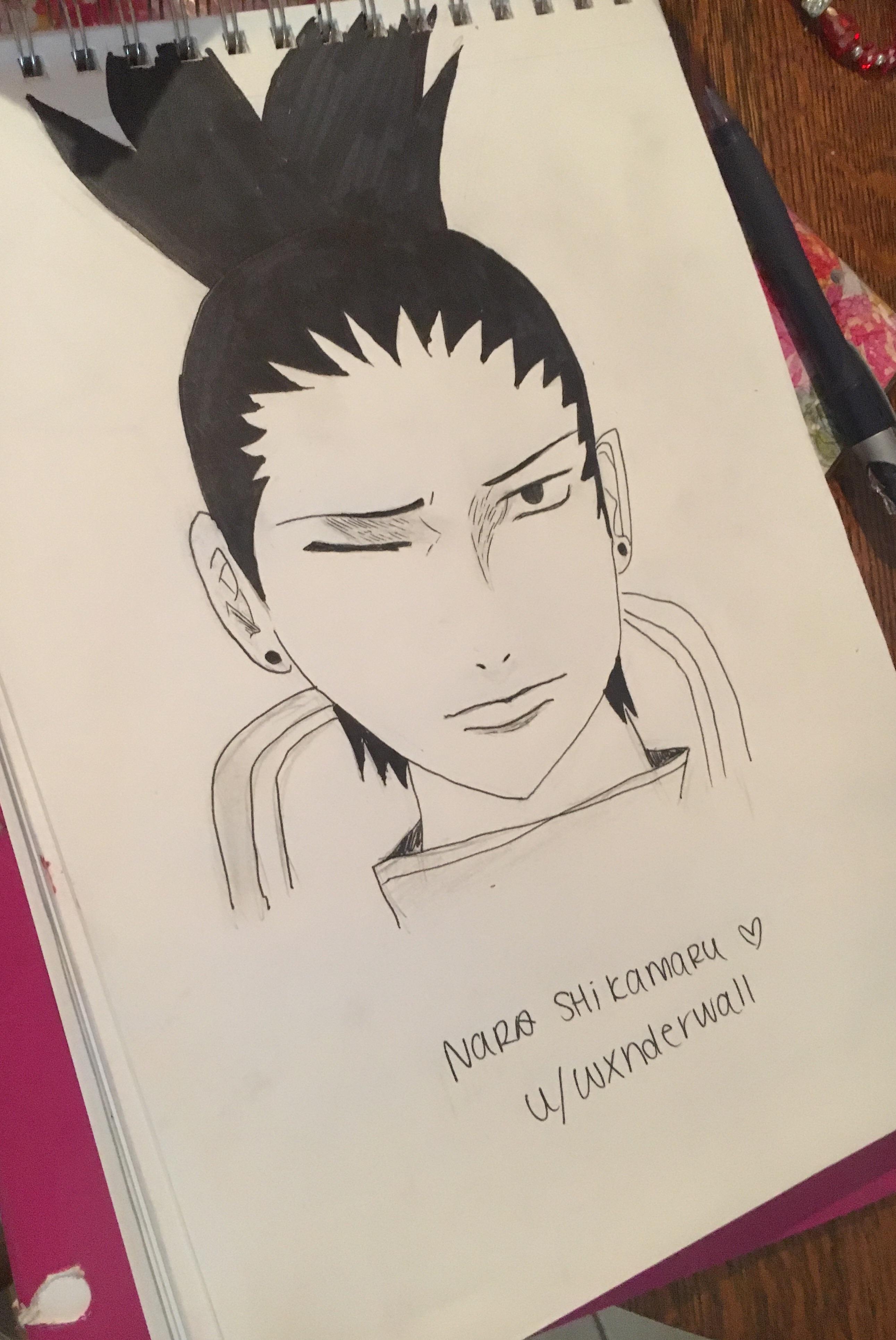 2582x3861 Did A Quick Sketch Drawing Of The Lazy Genius Naruto - Genius Sketch