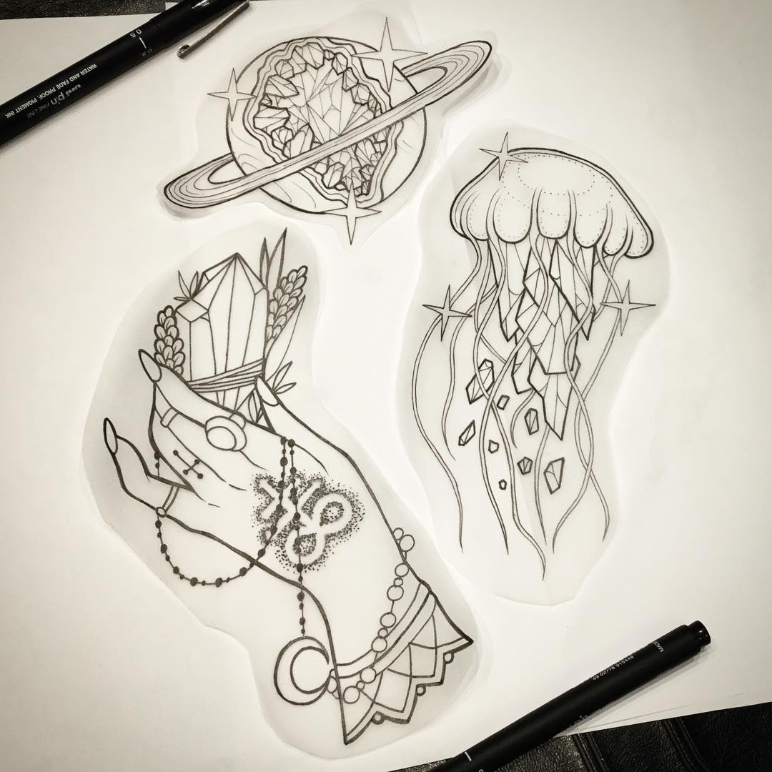 1080x1080 Explore Hashtag - Geode Sketch