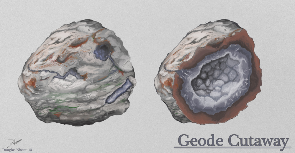 1000x521 Geodecut By Tachiwolf - Geode Sketch