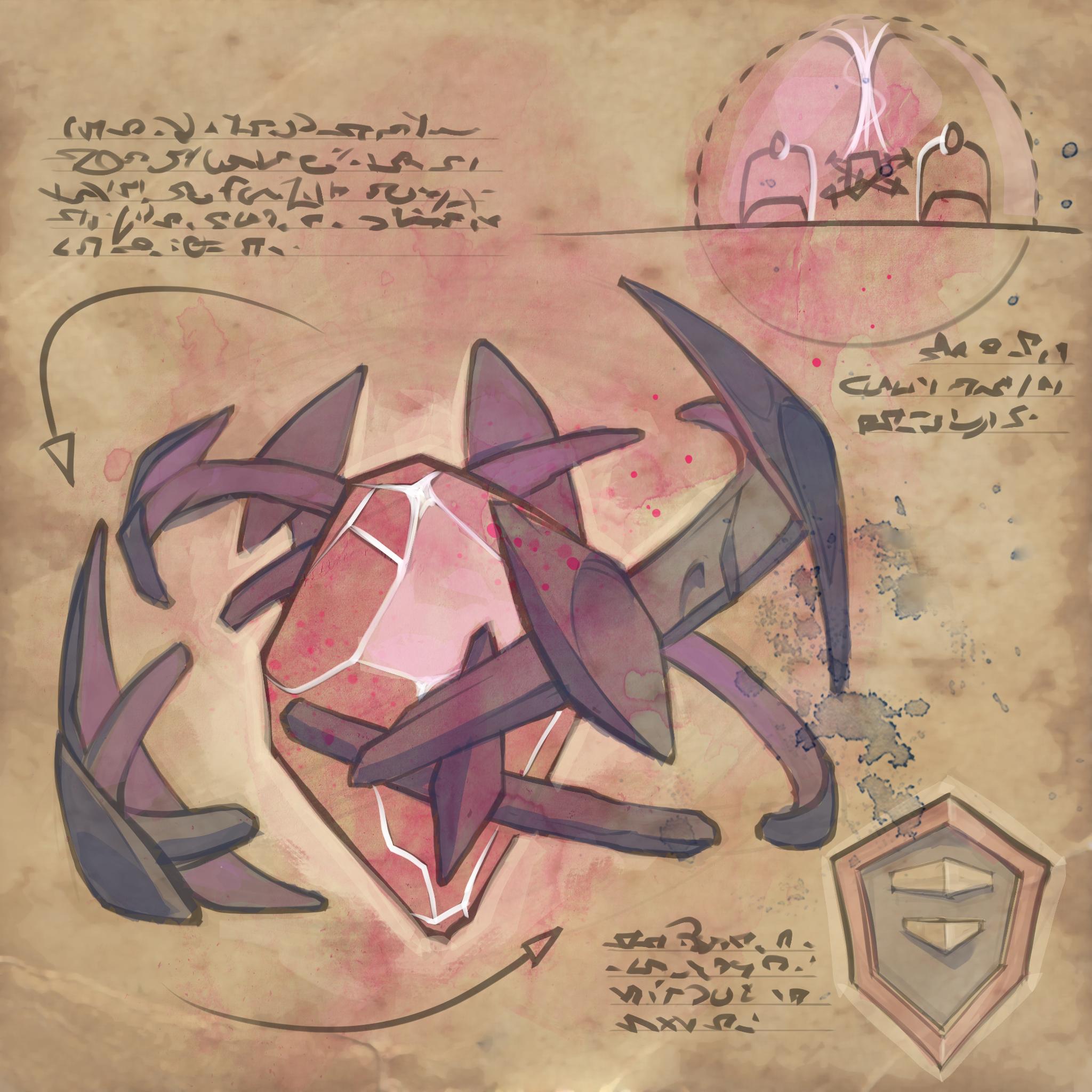 2048x2048 Shield Geode - Geode Sketch