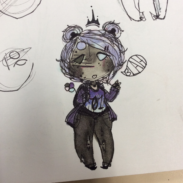 640x640 A Geode Princess - Geode Sketch