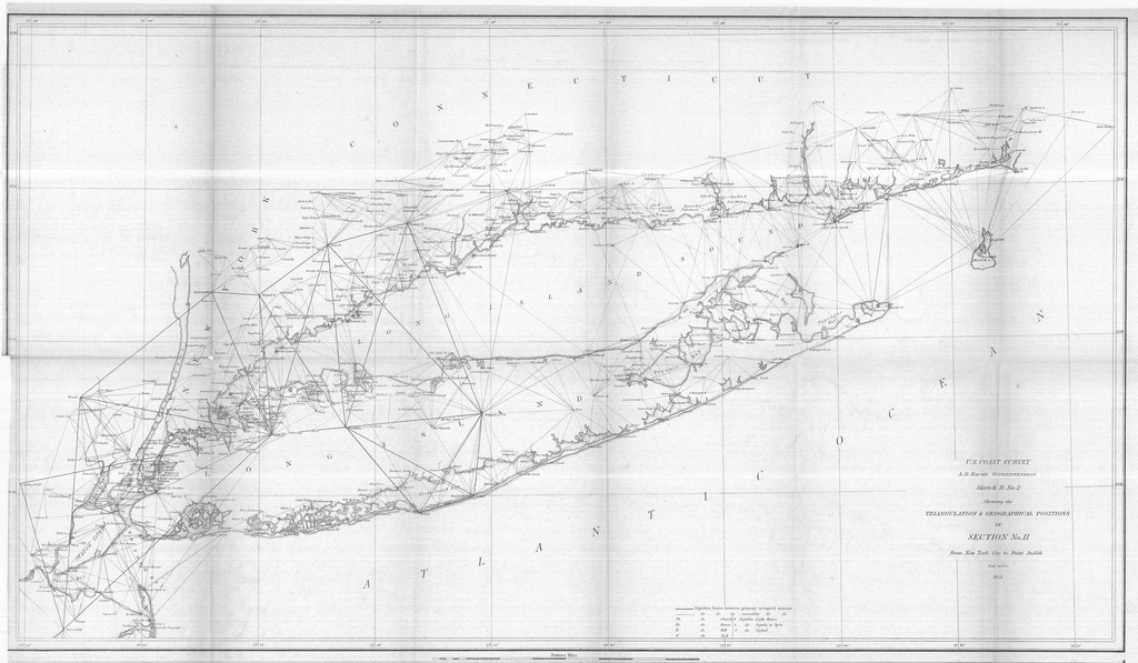1024x597 Sketch B No. 2, Showing The Triangulation And - Geographical Sketch