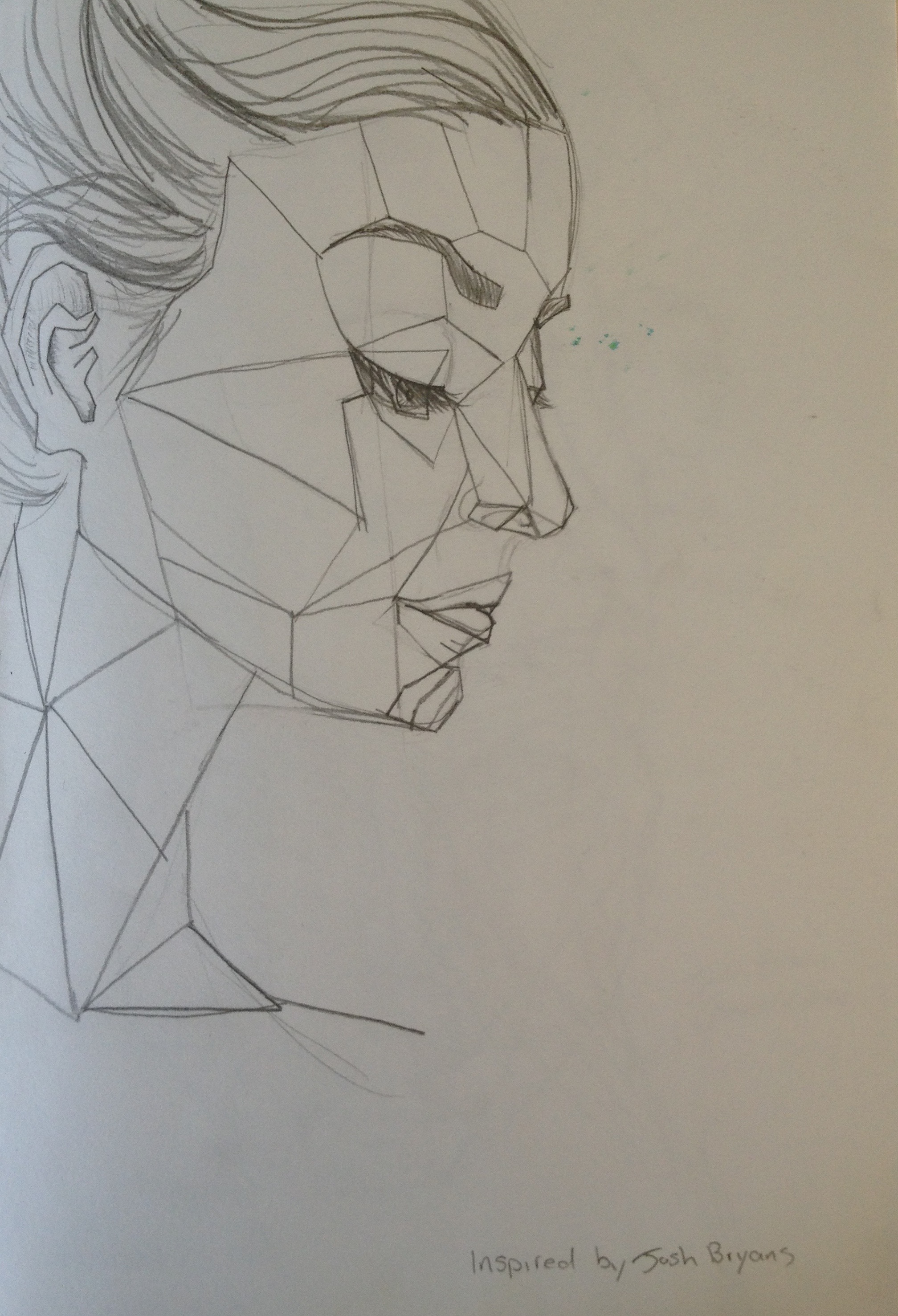 geometric shapes sketch