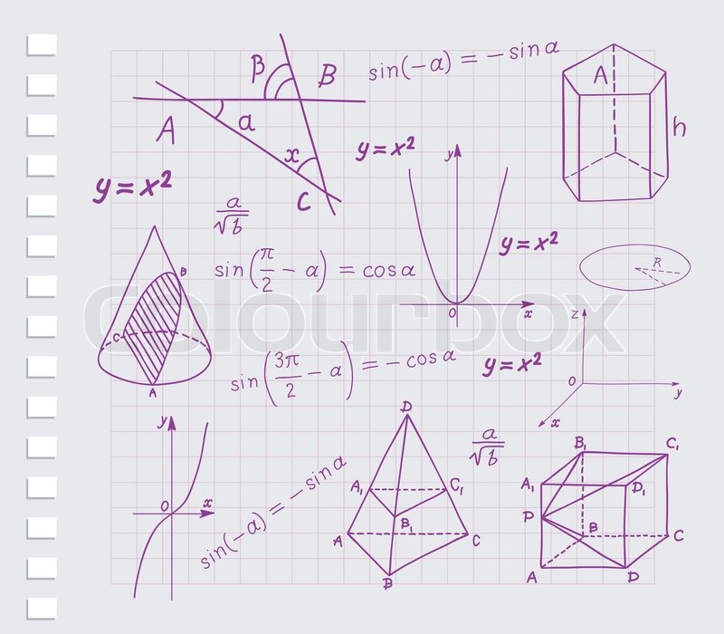 800x700 Mathematics - Geometric Sketches