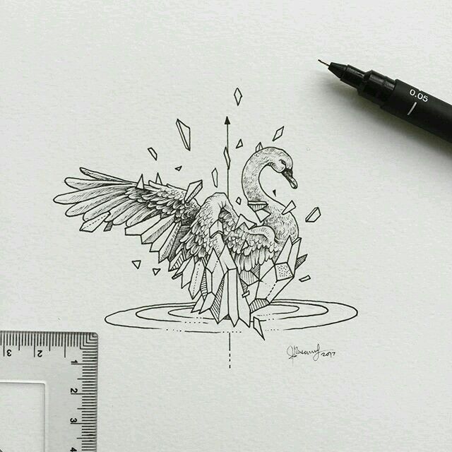 640x640 Pin By Diksy Ryan On Dibujos Con Estilografos - Geometric Sketches