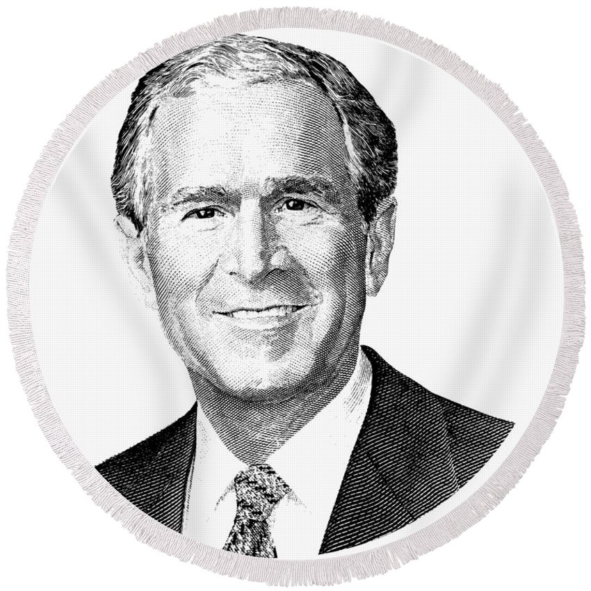 850x850 President George W. Bush Graphic - George Bush Sketch