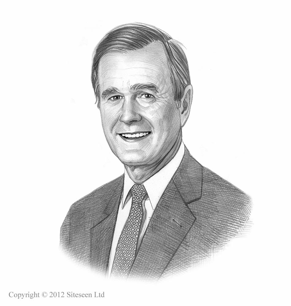950x1000 George W Bush High Quality Drawing Drawing Skill - George Bush Sketch