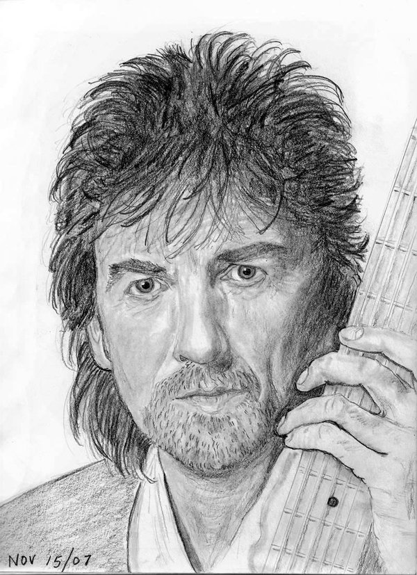 600x827 George Harrison By Itsmerick - George Harrison Sketch