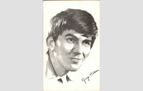 460x293 The Beatles - George Harrison Sketch