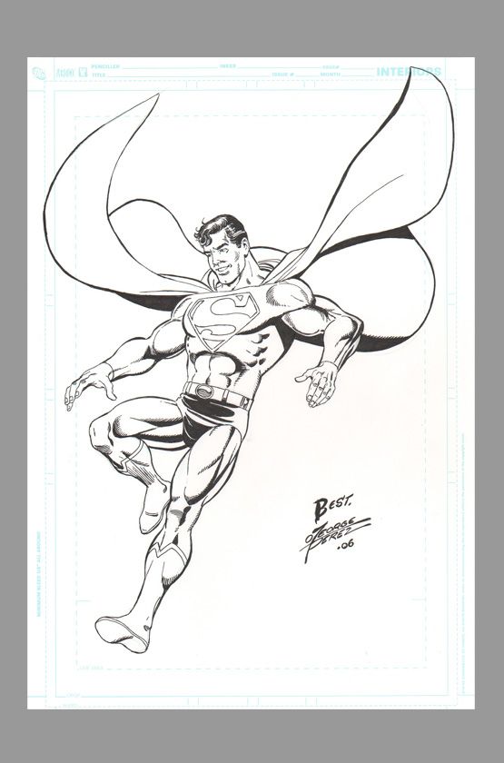 George Perez Sketch at PaintingValley.com | Explore collection of ...