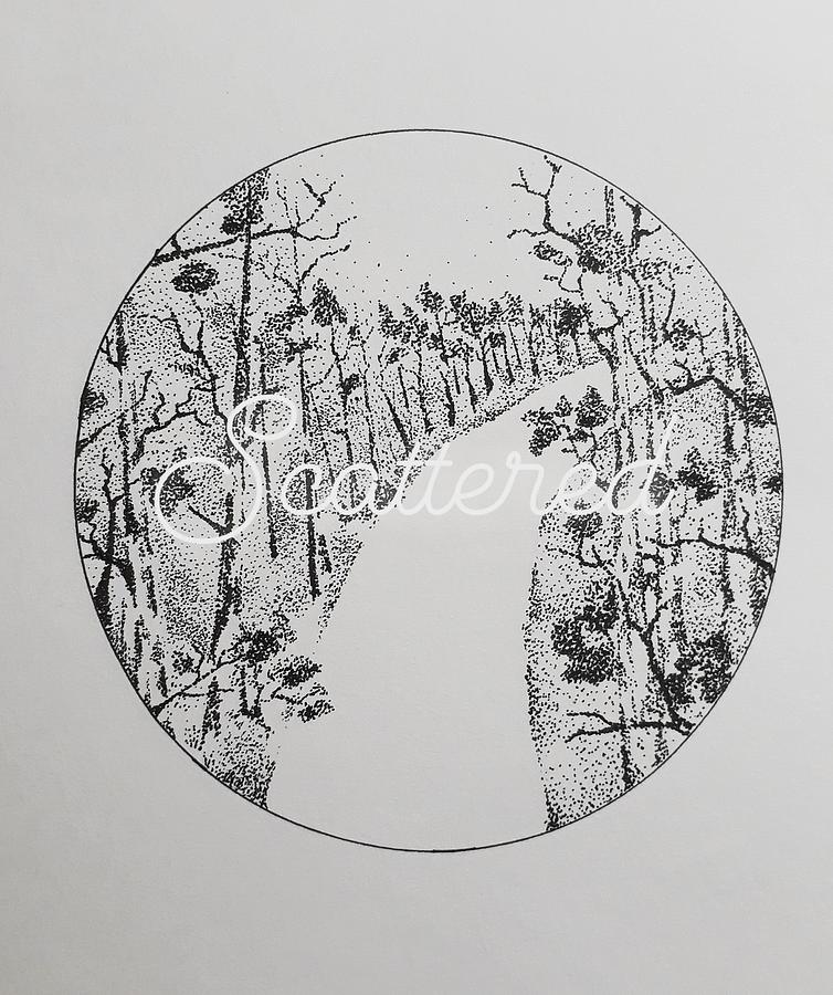 754x900 Georgia Drawing By Andrea Paula Salillas - Georgia Sketch