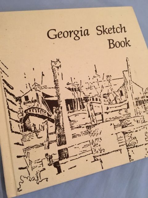 480x640 Georgia Sketch Book By Ouida Canaday (1981, Hardcover) Ebay - Georgia Sketch