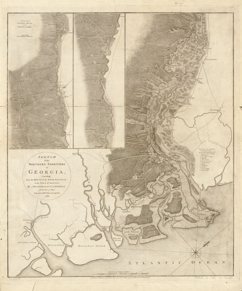 950x1146 Sketch Of The Northern Frontiers Of Georgia, Extending From The - Georgia Sketch