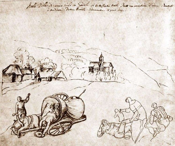 748x622 Sketches Of Western Georgia By Don Cristoforo De Castelli (1631 - Georgia Sketch