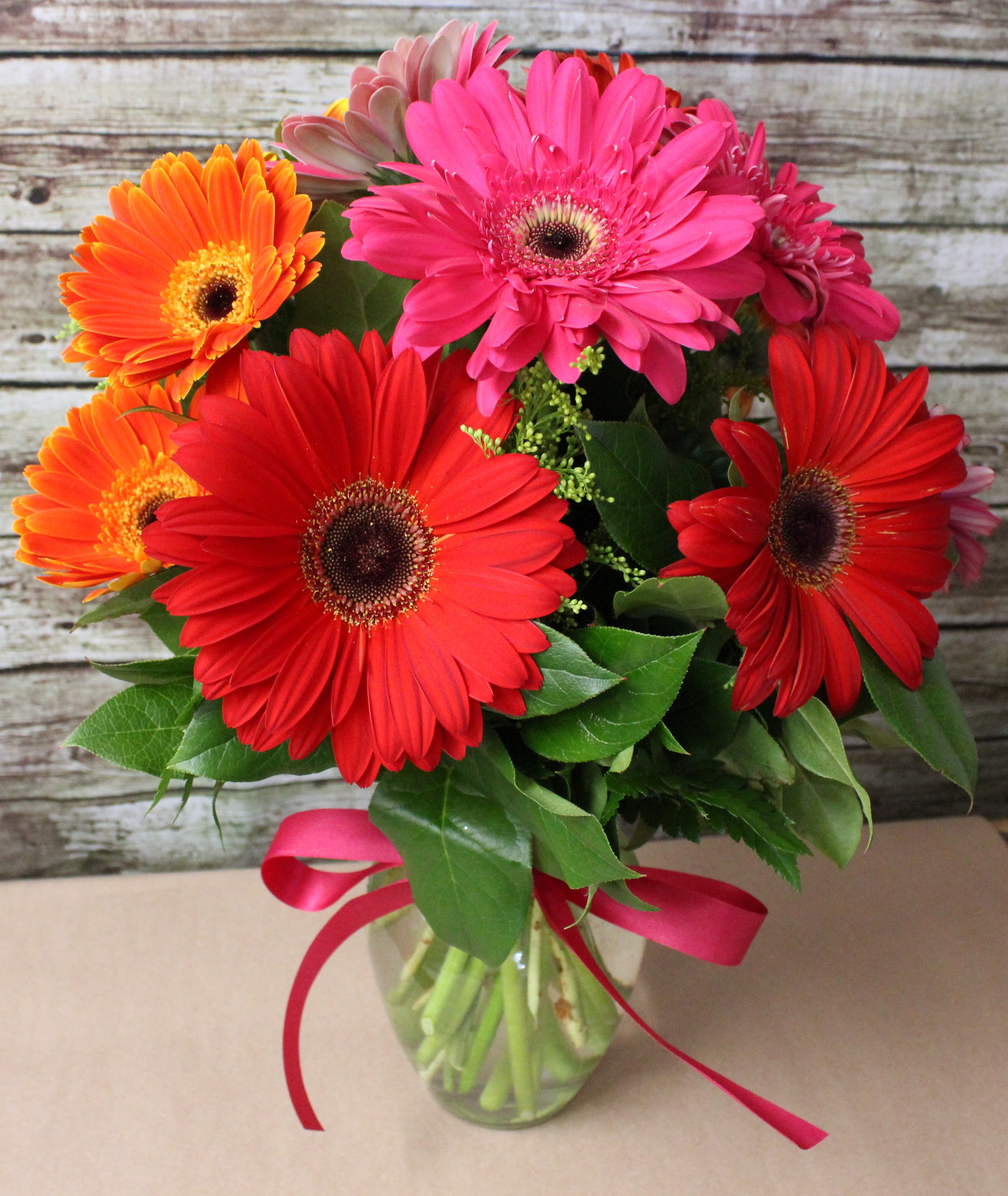 2906x3447 Gerbera Daisies In Orange, Ca The Dizzy Daisy - Gerbera Daisy Sketch