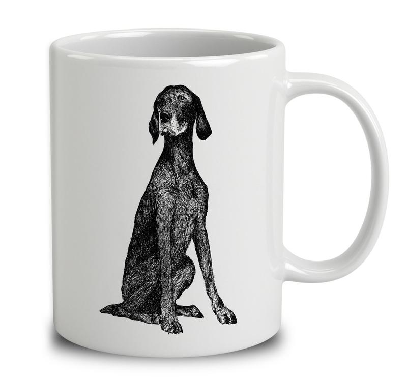 800x741 German Shorthaired Pointer Sketch Mug Empire - German Shorthaired Pointer Sketch