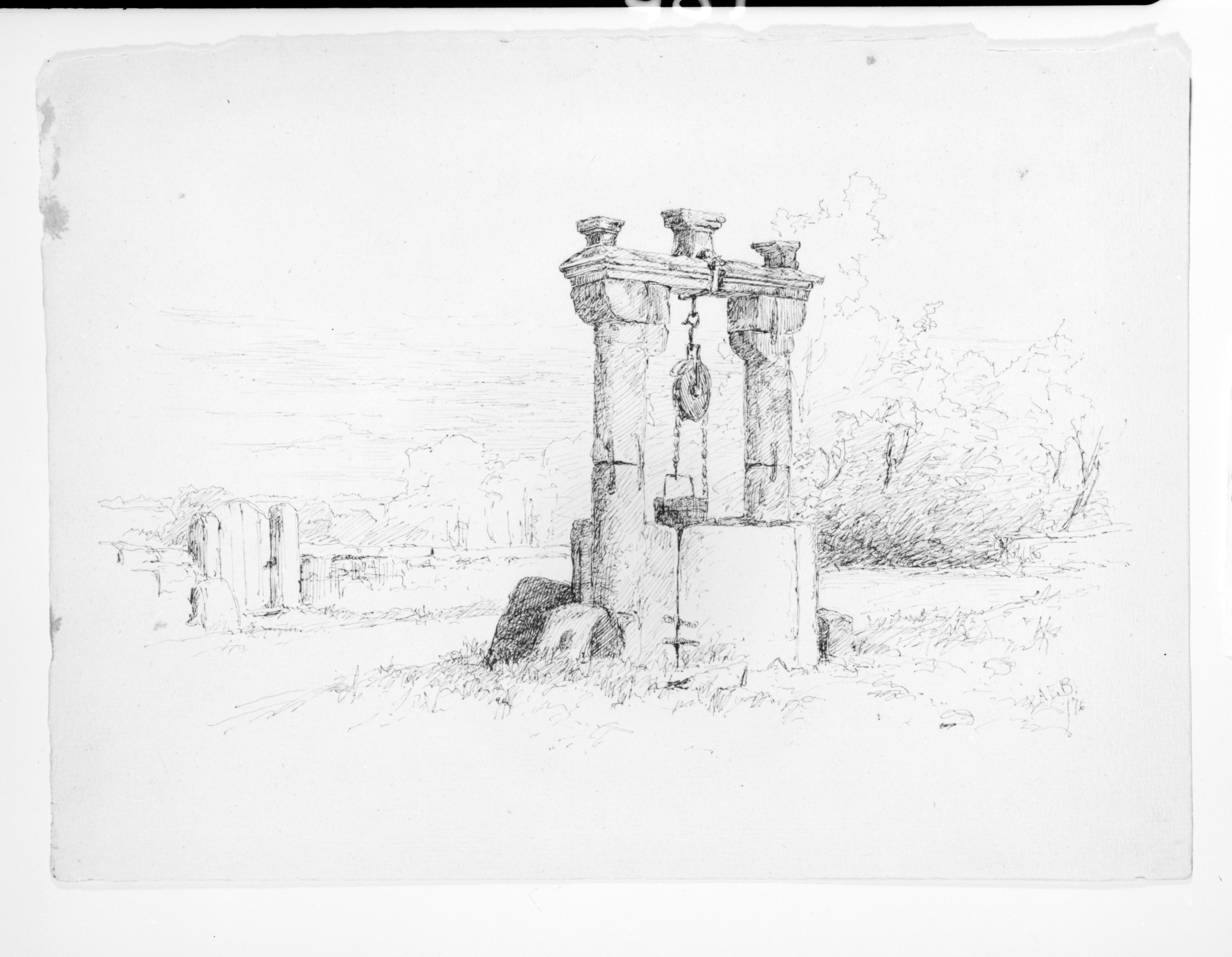 2158x1677 Filesketch Of A Well, Roden Thor, Germany Met 172870.jpg - Germany Sketch