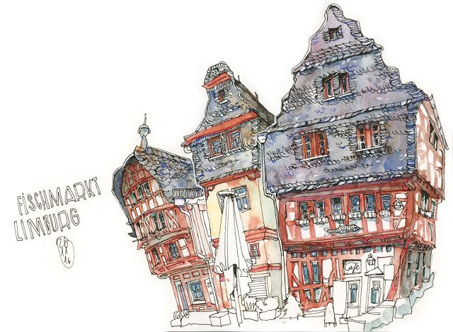 640x469 Urban Sketchers Germany Usk Rhein Main Sketchdoodlesearch - Germany Sketch