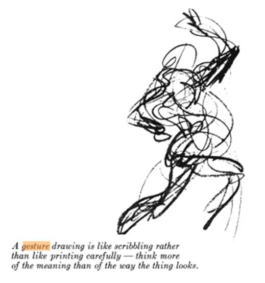 519x554 Gesture Drawing Lecture - Gesture Sketch