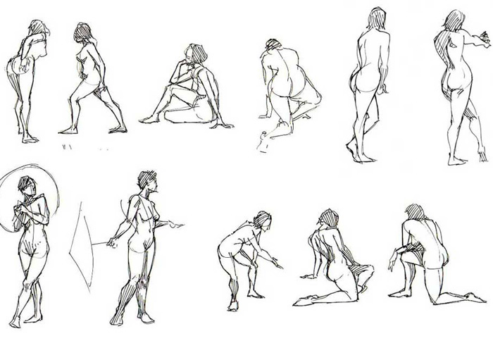 700x494 Gesture Drawing Tips And Technique - Gesture Sketch