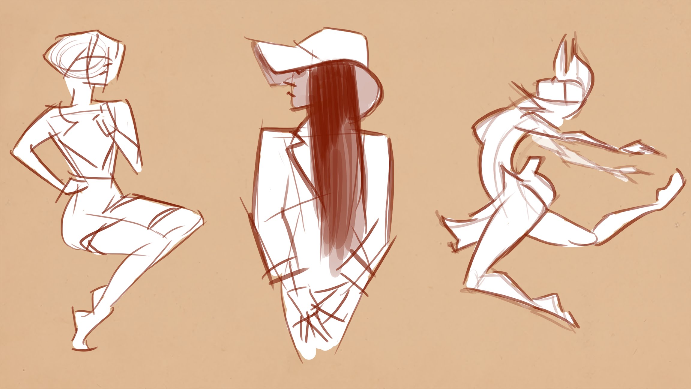 2304x1296 How I Do Gesture Drawings - Gesture Sketch