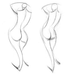 300x322 Qampa Gesture Vs Proportion And Time Proko - Gesture Sketch