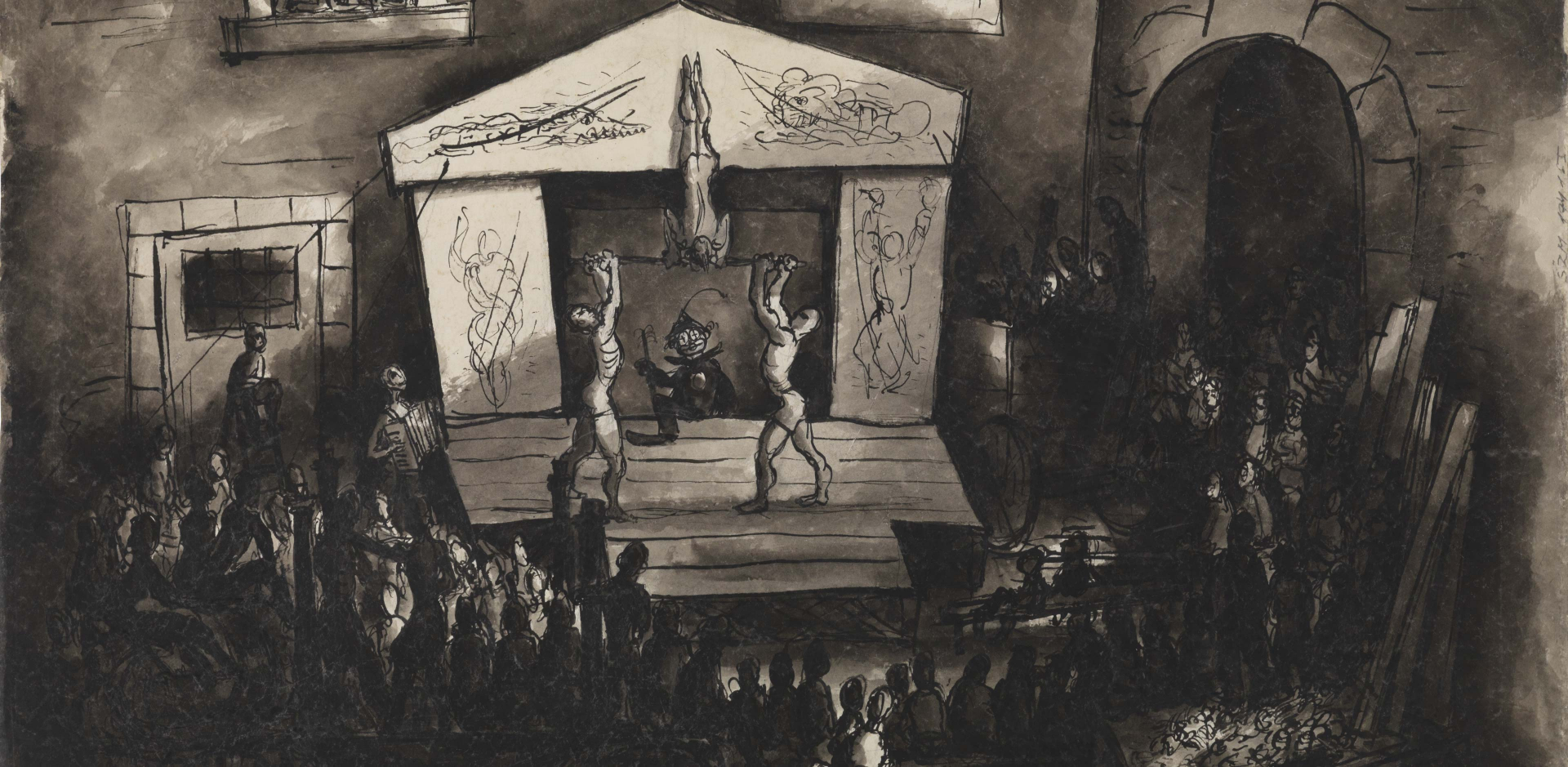 1920x939 Fritta Drawings From The Theresienstadt Ghetto Jewish - Ghetto Sketches